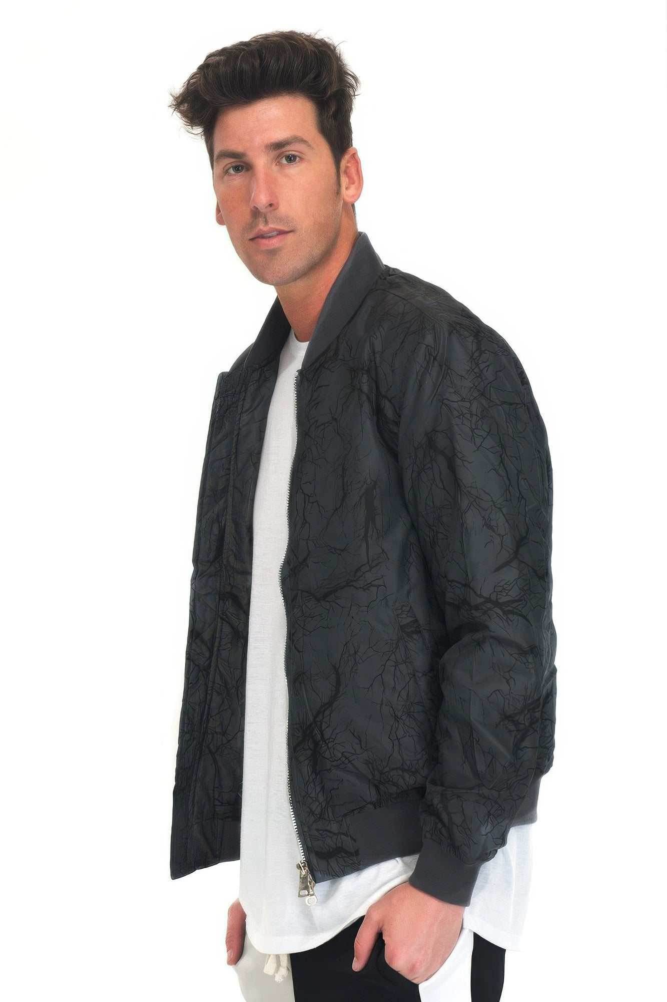 Lightning Bomber Windbreaker - Purcell's Clothing Company