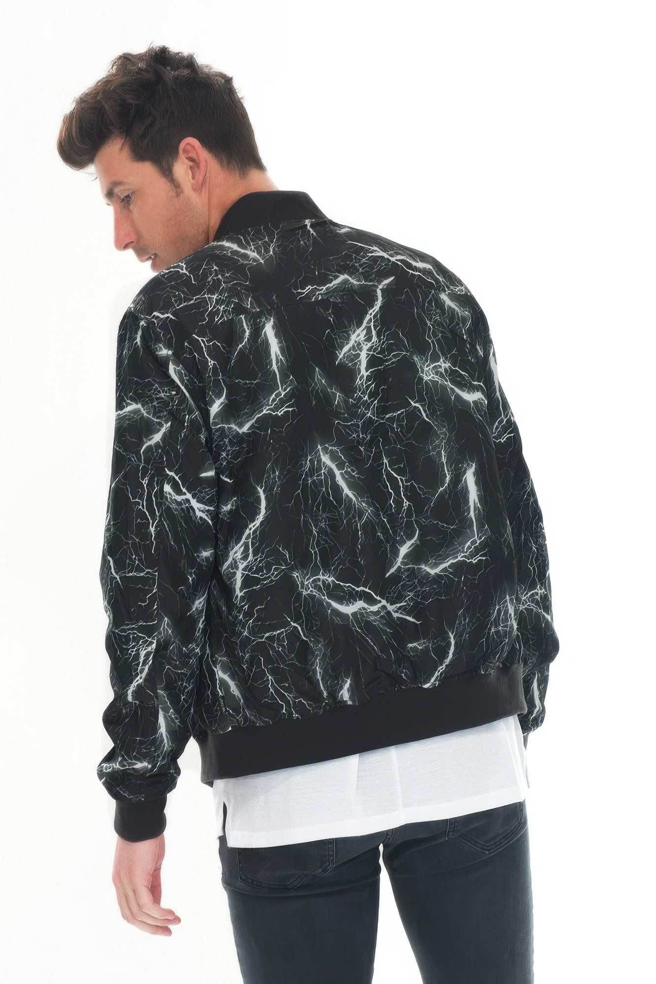 Lightning Bomber Windbreaker - Purcell's Clothing Company