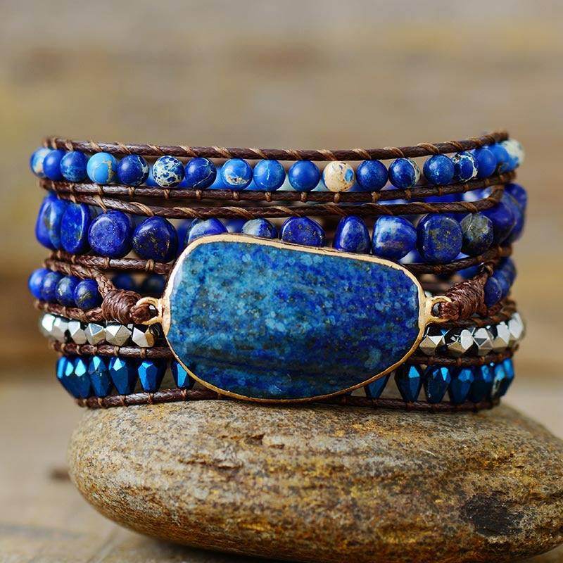 Alloy Bead Braided Bracelet - Purcell's Clothing Company