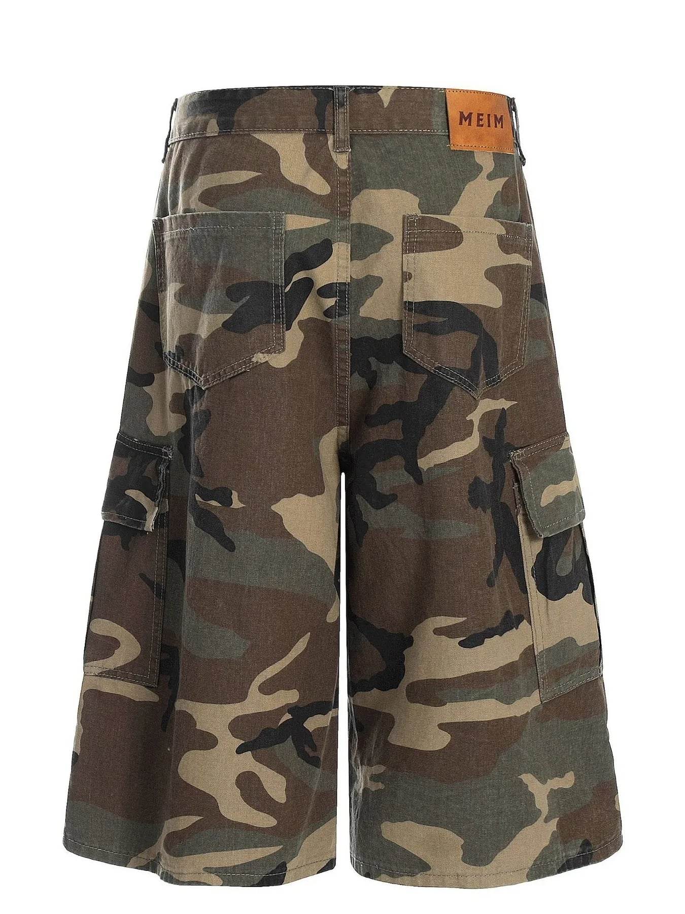Men's Oversized Camouflage Cargo Shorts - Purcell's Clothing Company