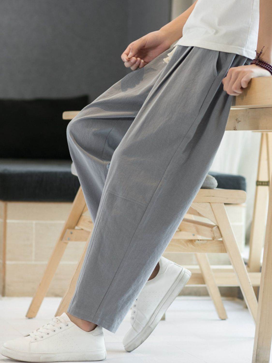 Cropped Straight Pants - Purcell's Clothing Company