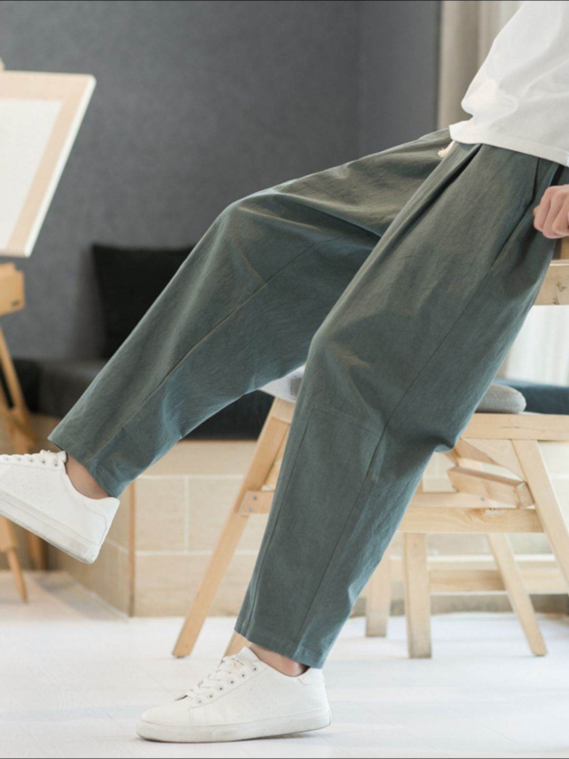 Cropped Straight Pants - Purcell's Clothing Company