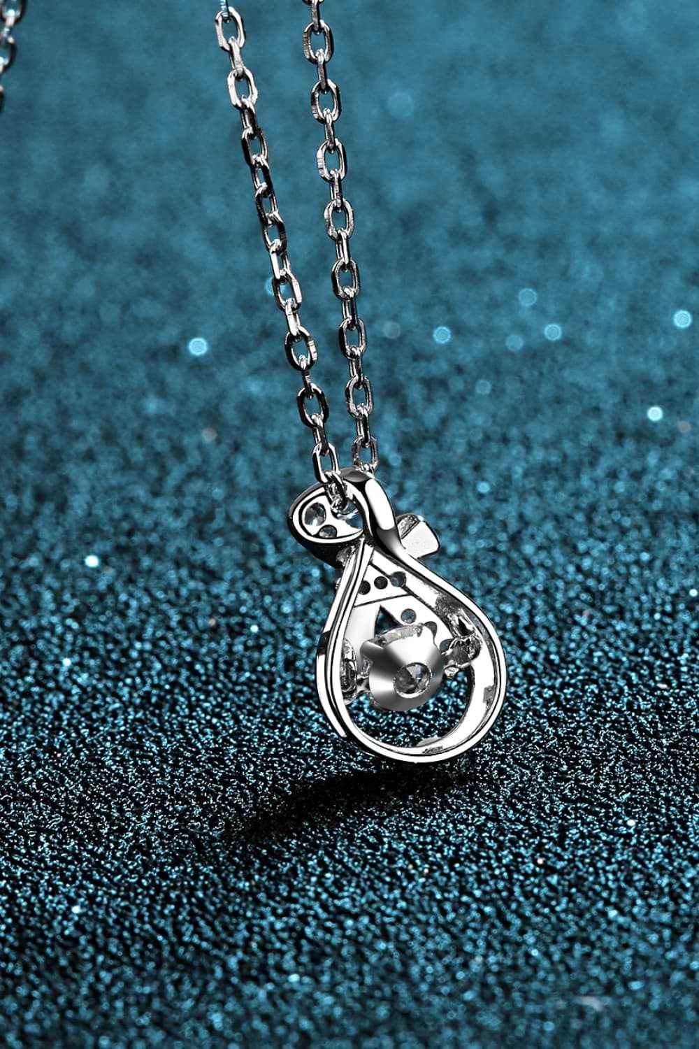 Moissanite 925 Sterling Silver Necklace - Purcell's Clothing Company