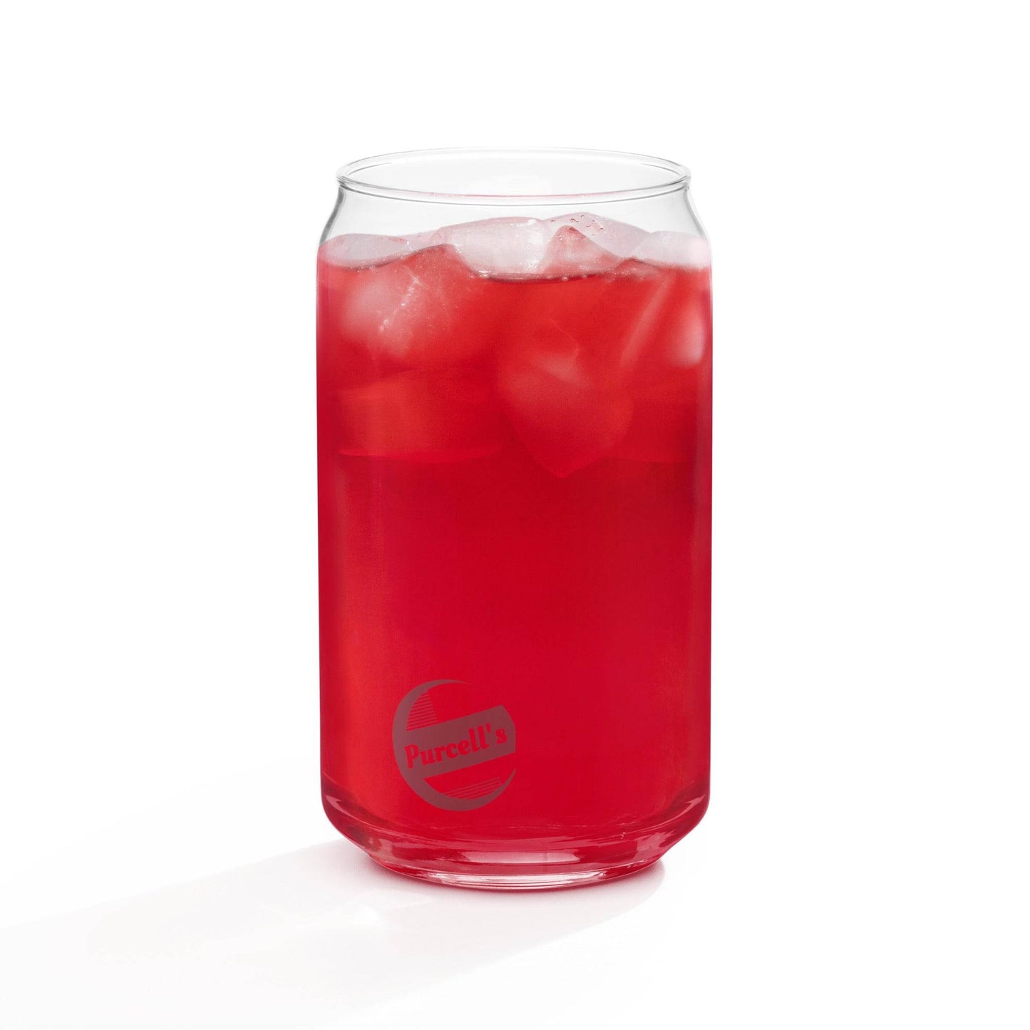 Cabin Kitchen Print Can-Shaped Glass - Purcell's Clothing Company