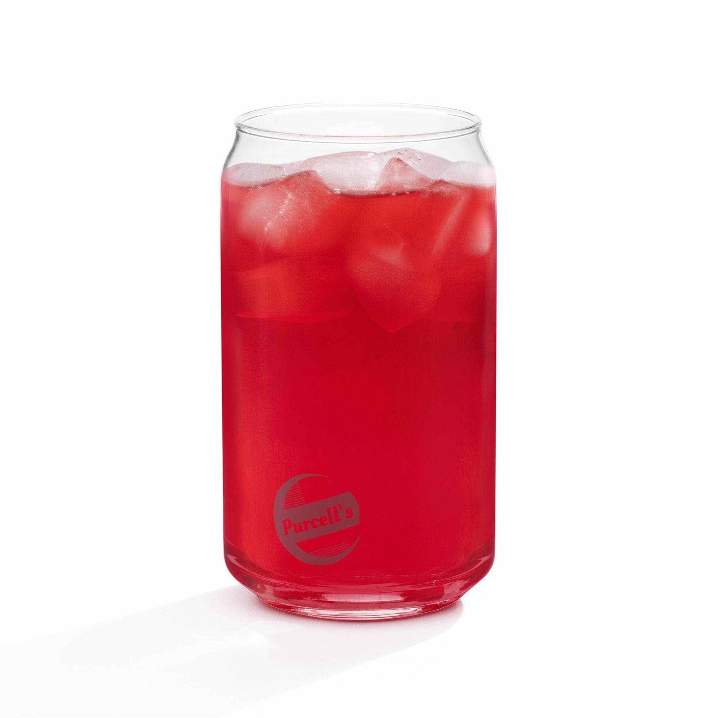 Cabin Kitchen Print Can-Shaped Glass - Purcell's Clothing Company