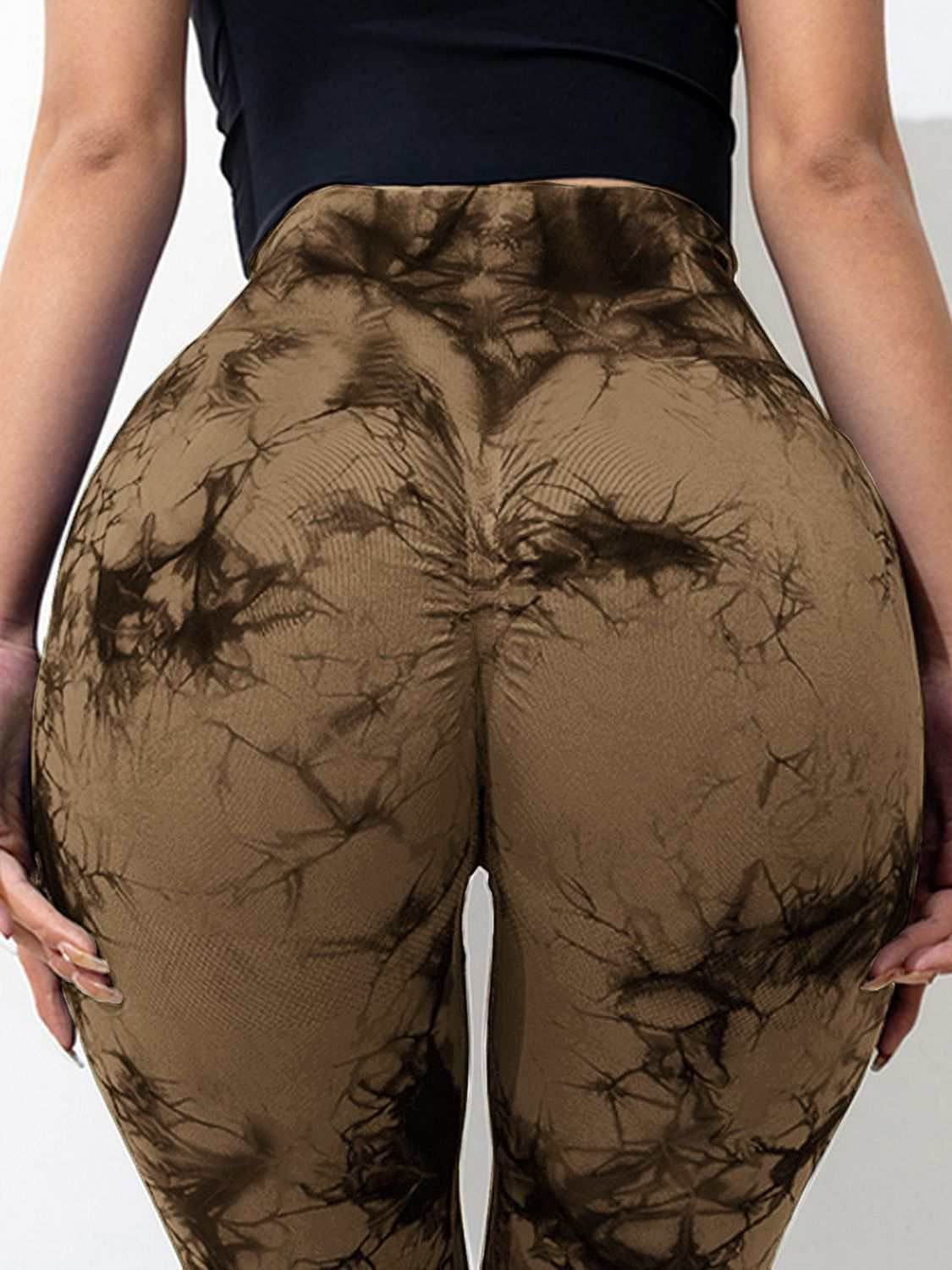 Tie-Dye High Waist Active Leggings - Purcell's Clothing Company