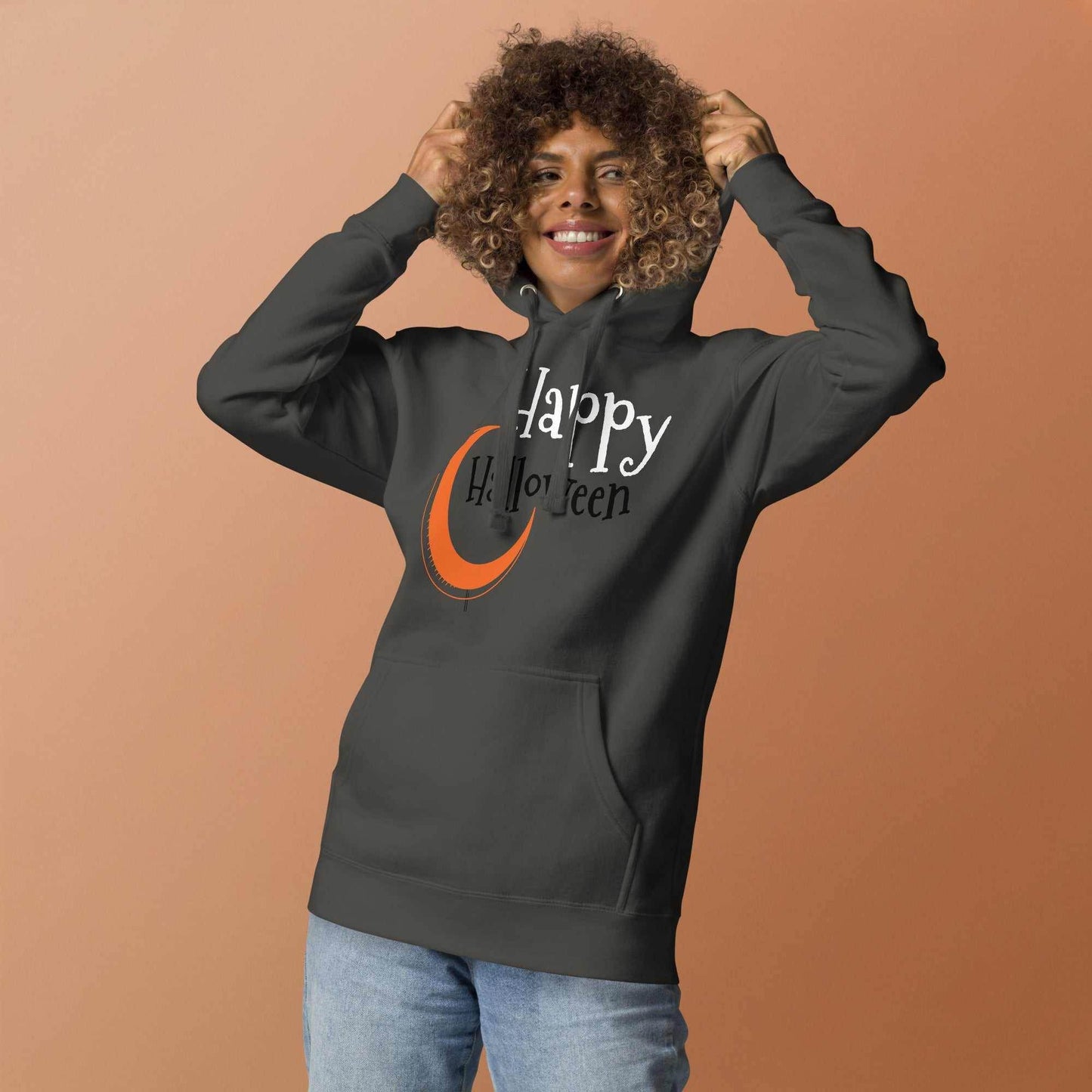 Happy Halloween Basic Unisex Hoodie - Purcell's Clothing Company