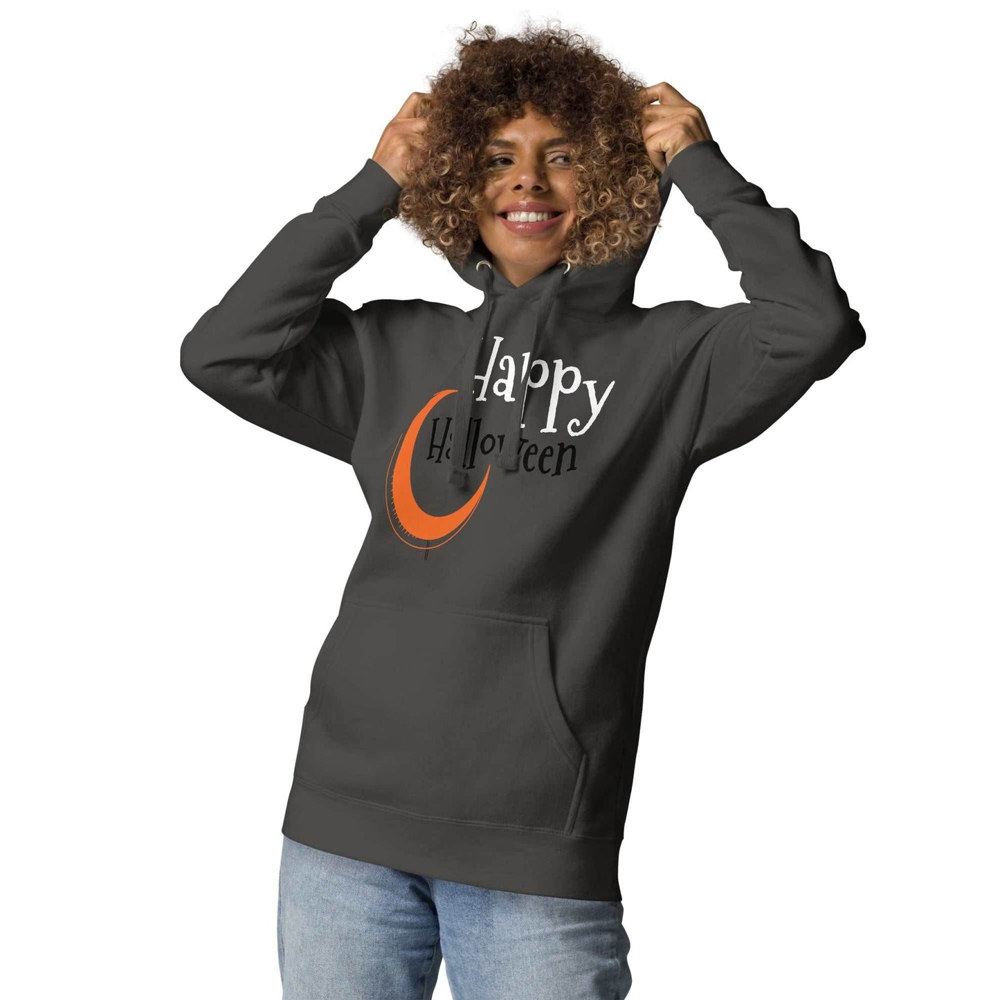 Happy Halloween Basic Unisex Hoodie - Purcell's Clothing Company