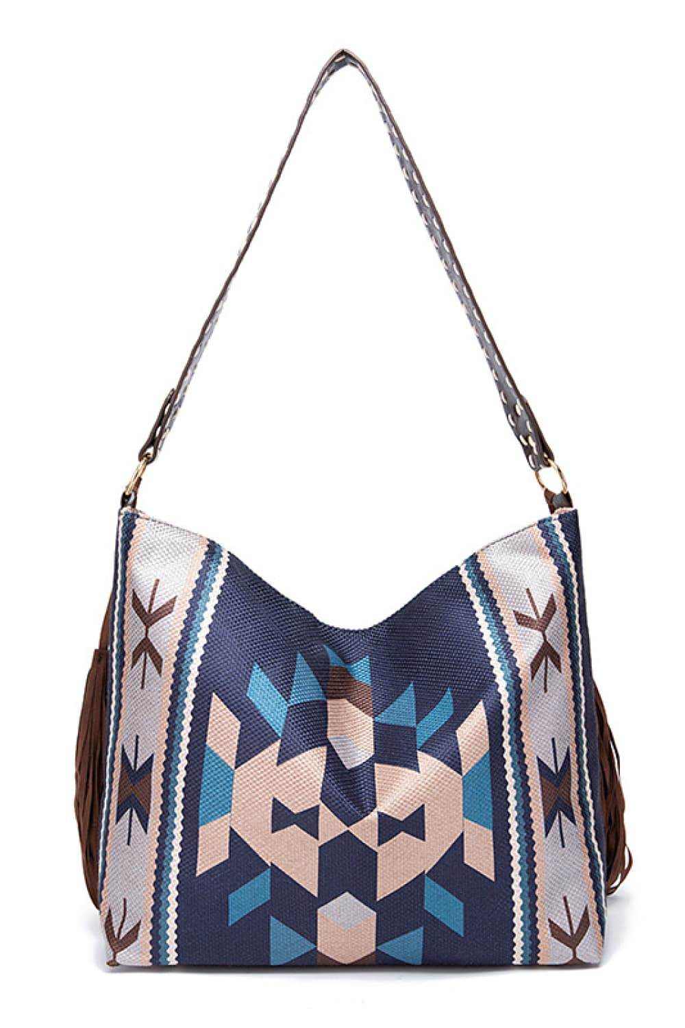 Geometric Canvas Tote Bag - Purcell's Clothing Company