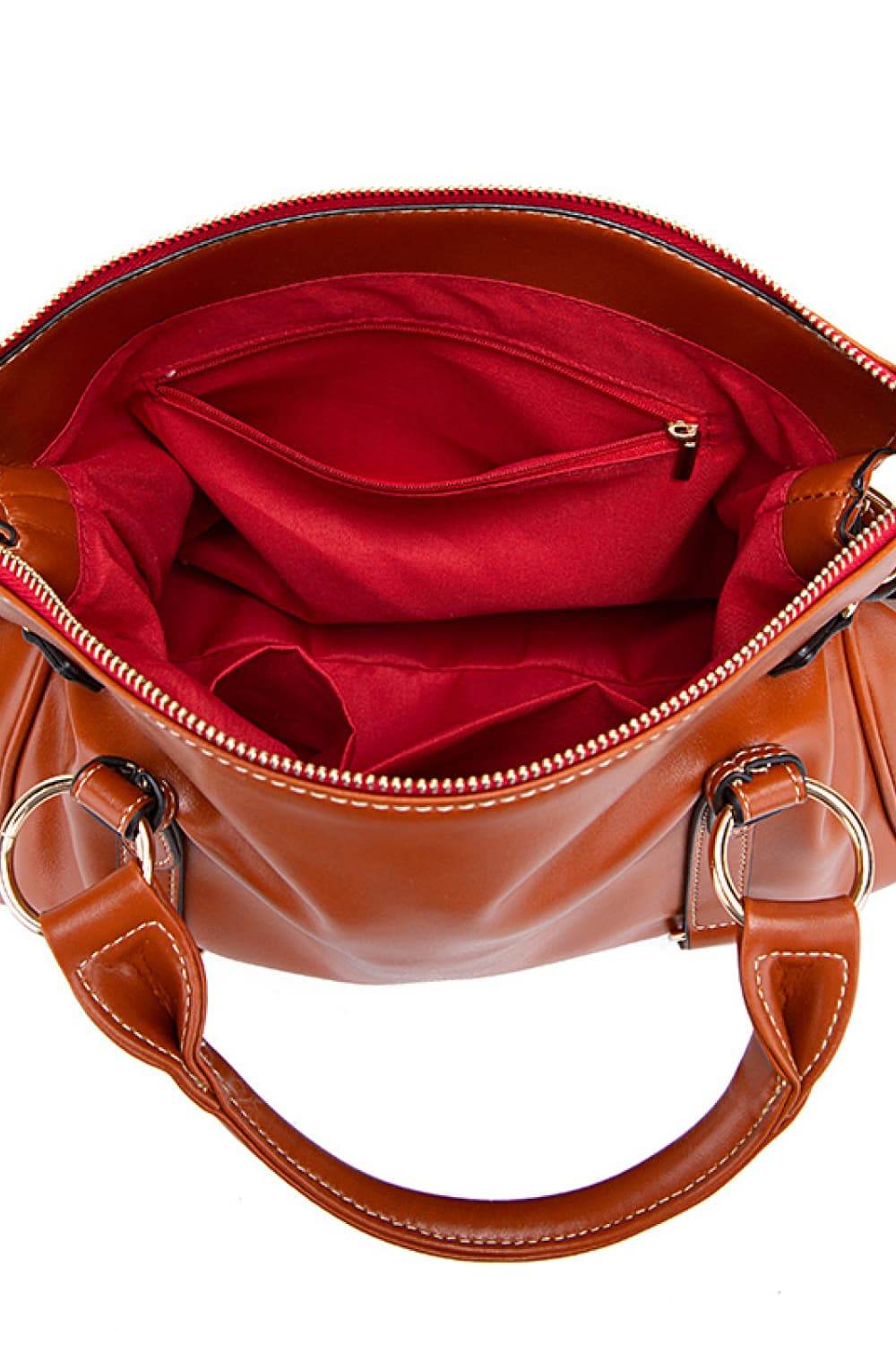 PU Leather Handbag with Tassels - Purcell's Clothing Company