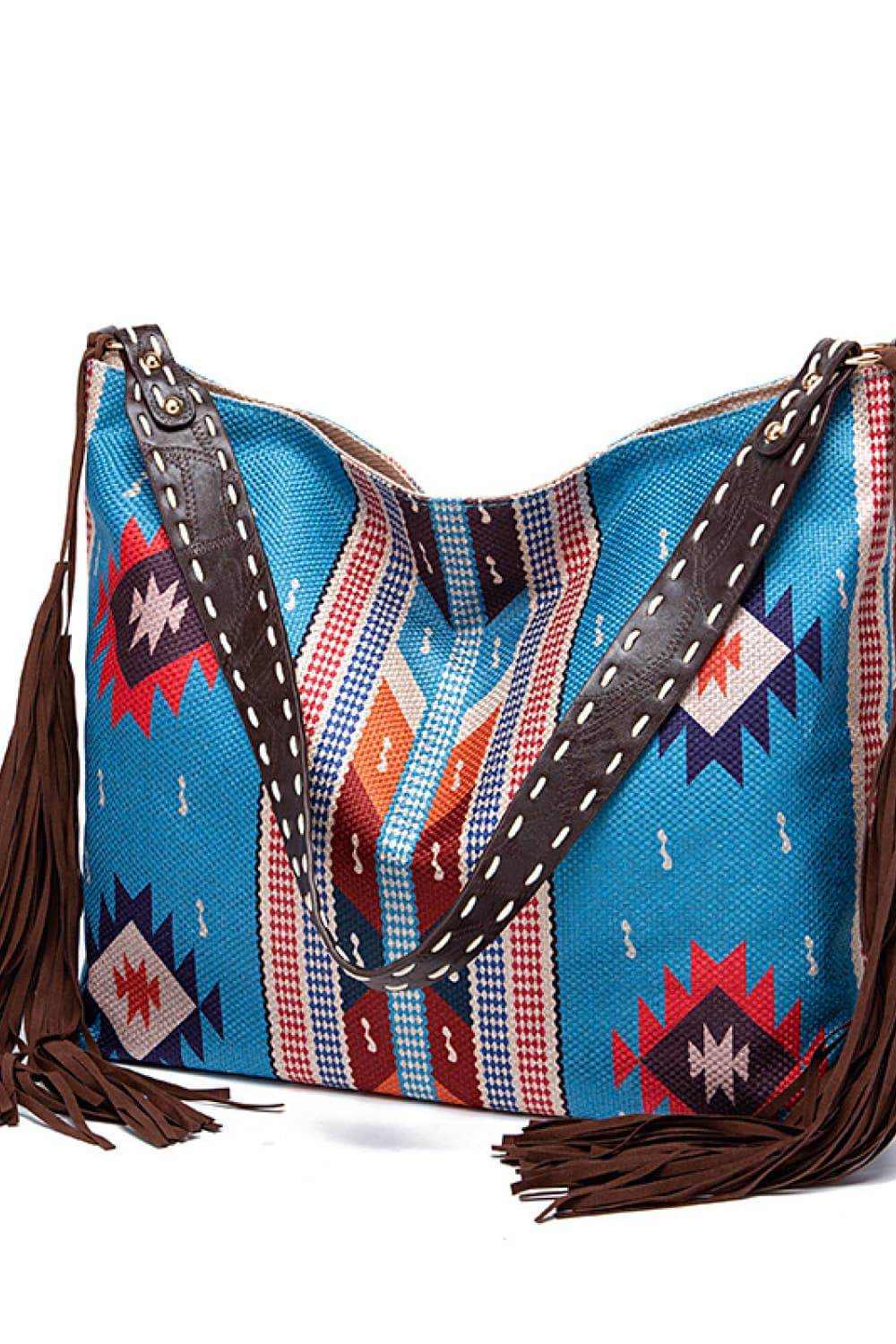 Geometric Canvas Tote Bag - Purcell's Clothing Company