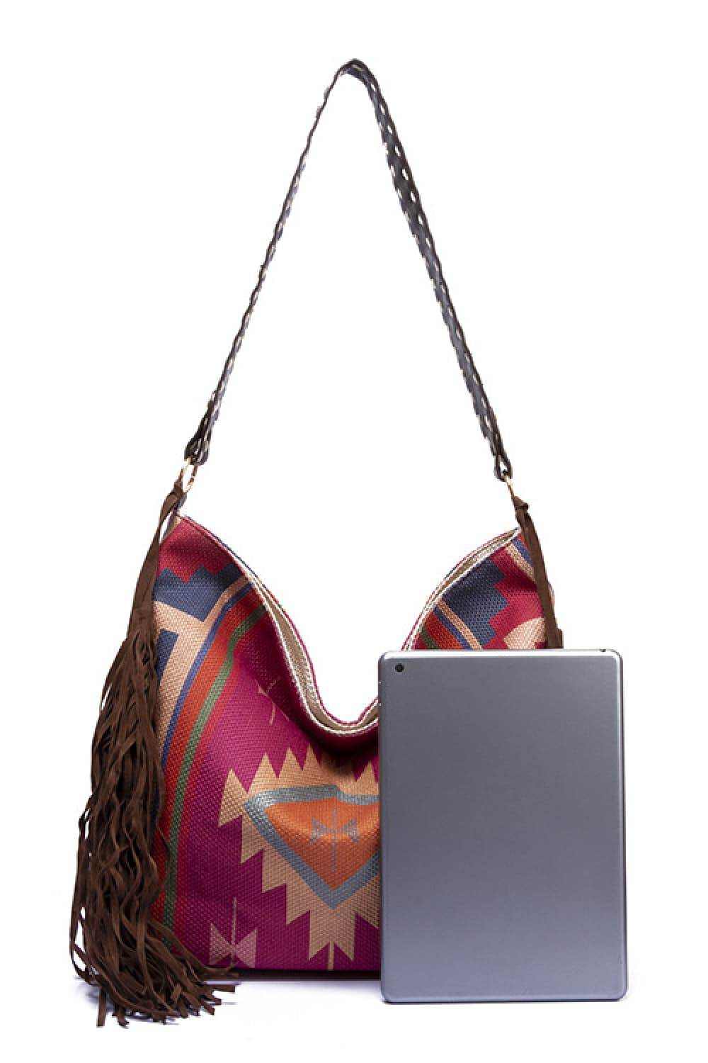 Geometric Canvas Tote Bag - Purcell's Clothing Company