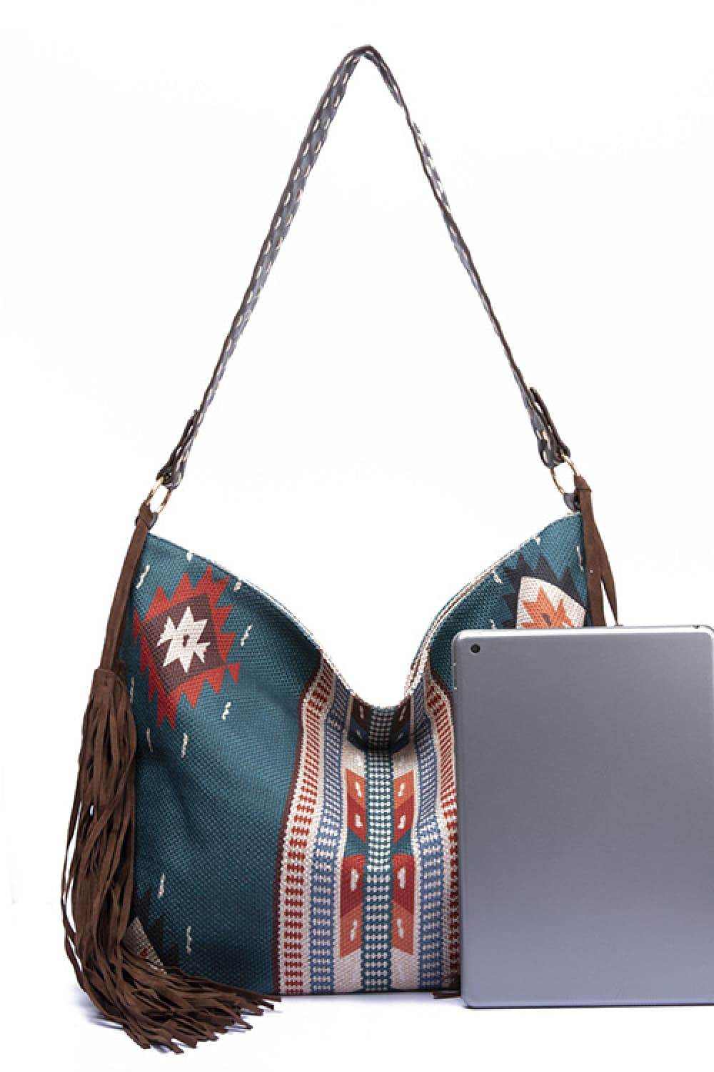 Geometric Canvas Tote Bag - Purcell's Clothing Company