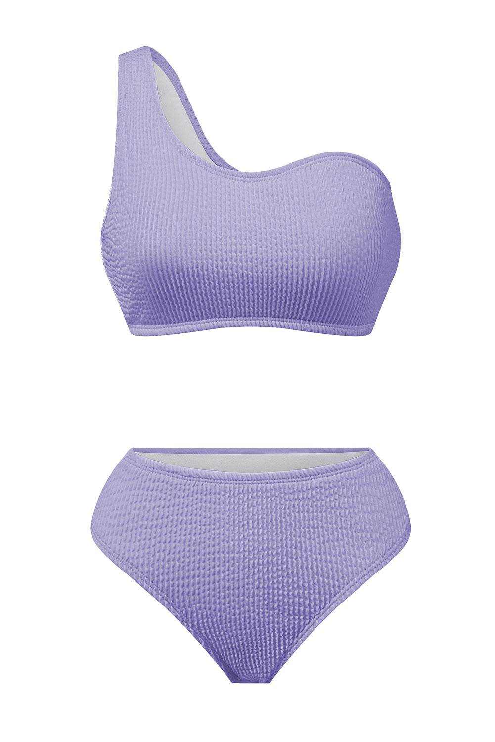 Single Shoulder Bikini Set - Purcell's Clothing Company