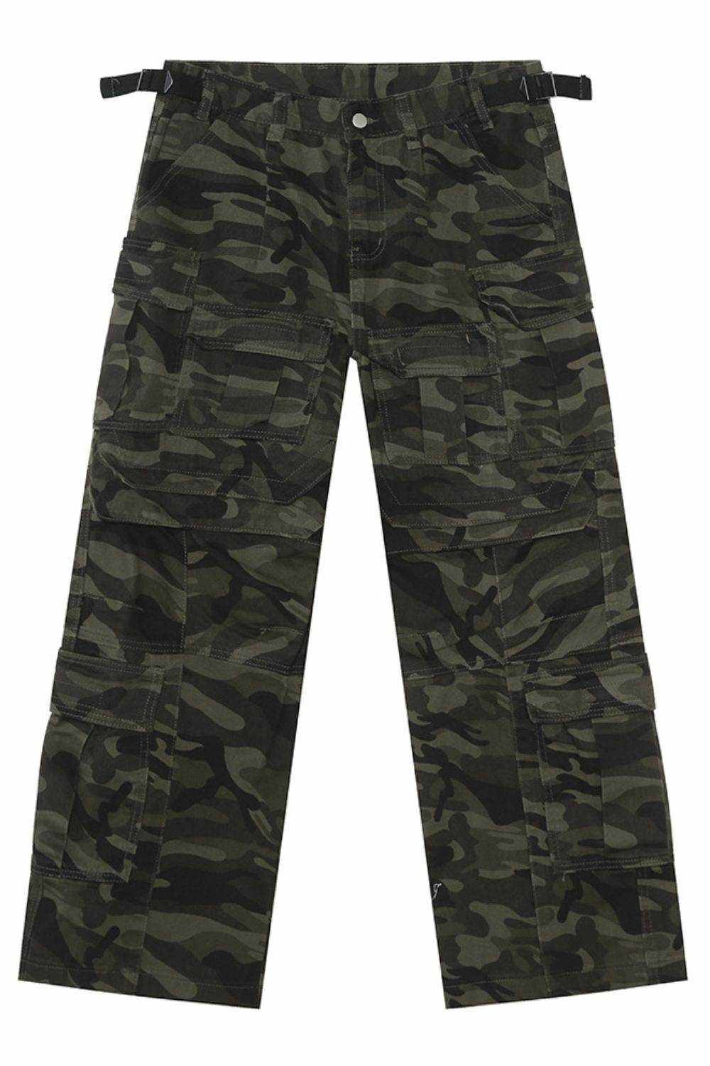 Men's Camouflage Straight Cargo Jeans - Purcell's Clothing Company