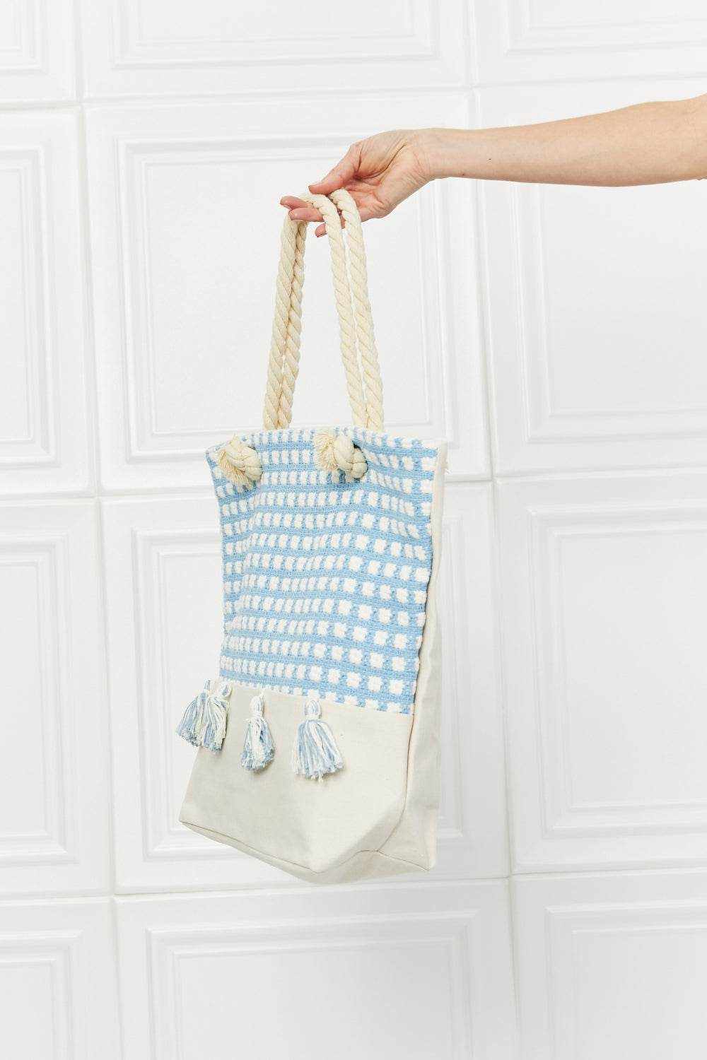 Justin Taylor Picnic Date Tassel Tote Bag - Purcell's Clothing Company