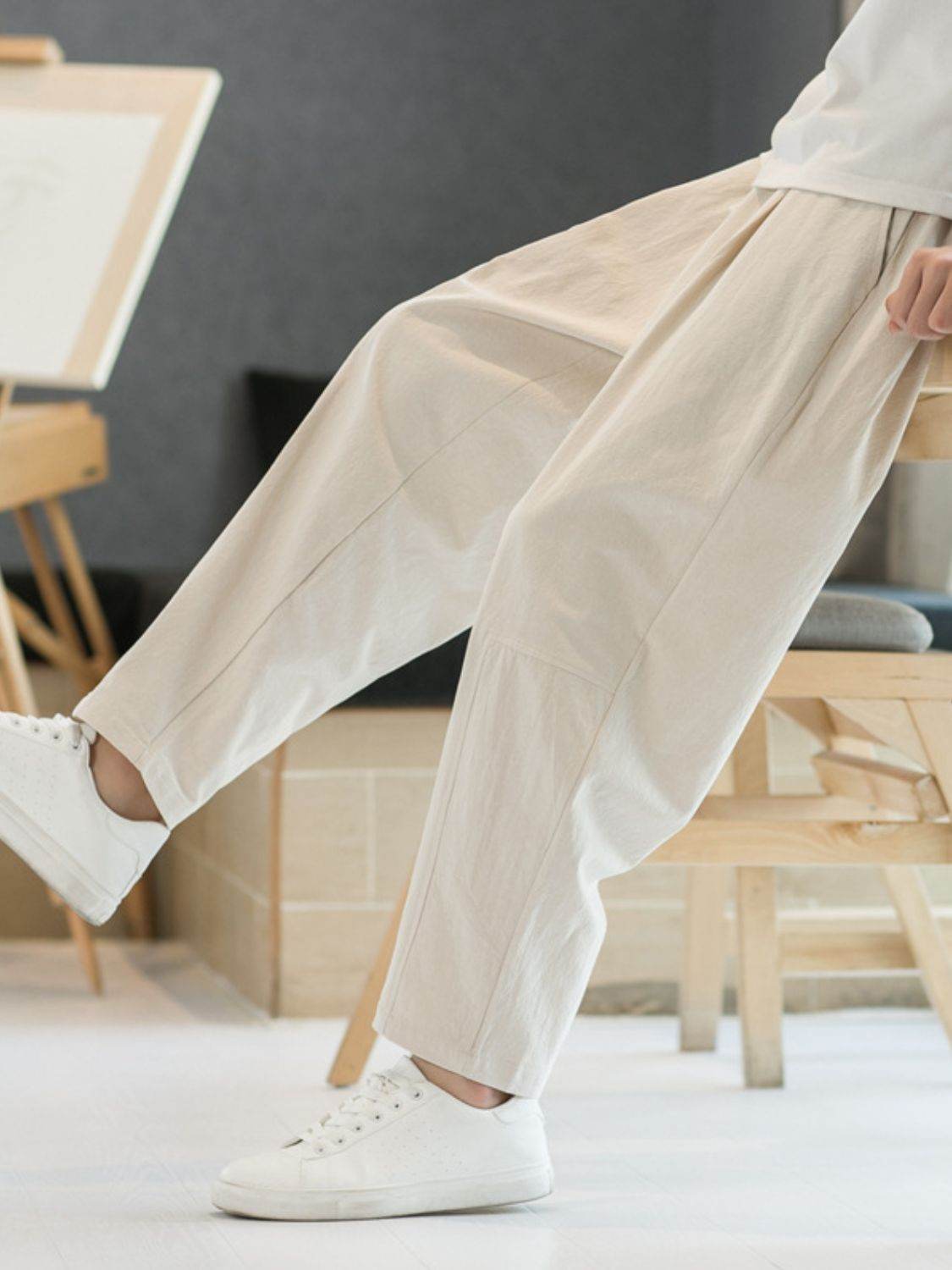 Cropped Straight Pants - Purcell's Clothing Company