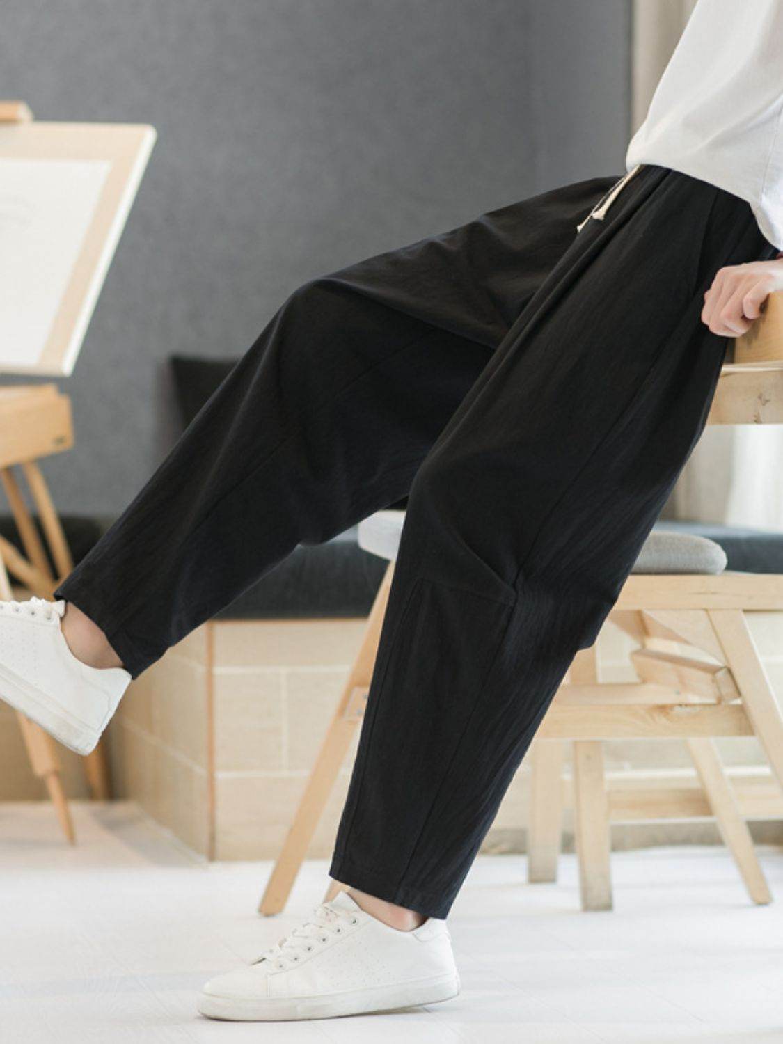 Cropped Straight Pants - Purcell's Clothing Company
