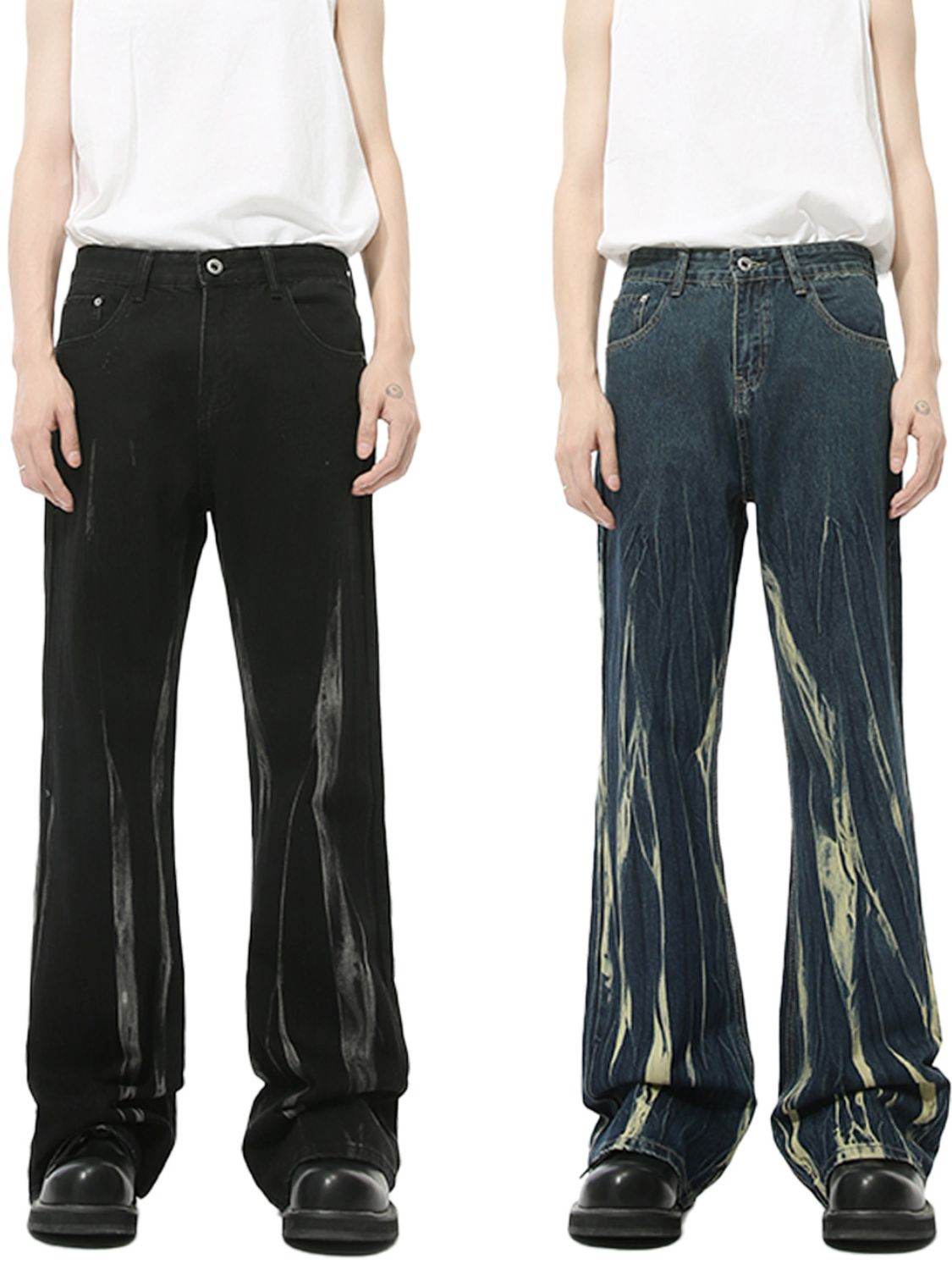 Tie-Dye Jeans with Pockets - Purcell's Clothing Company