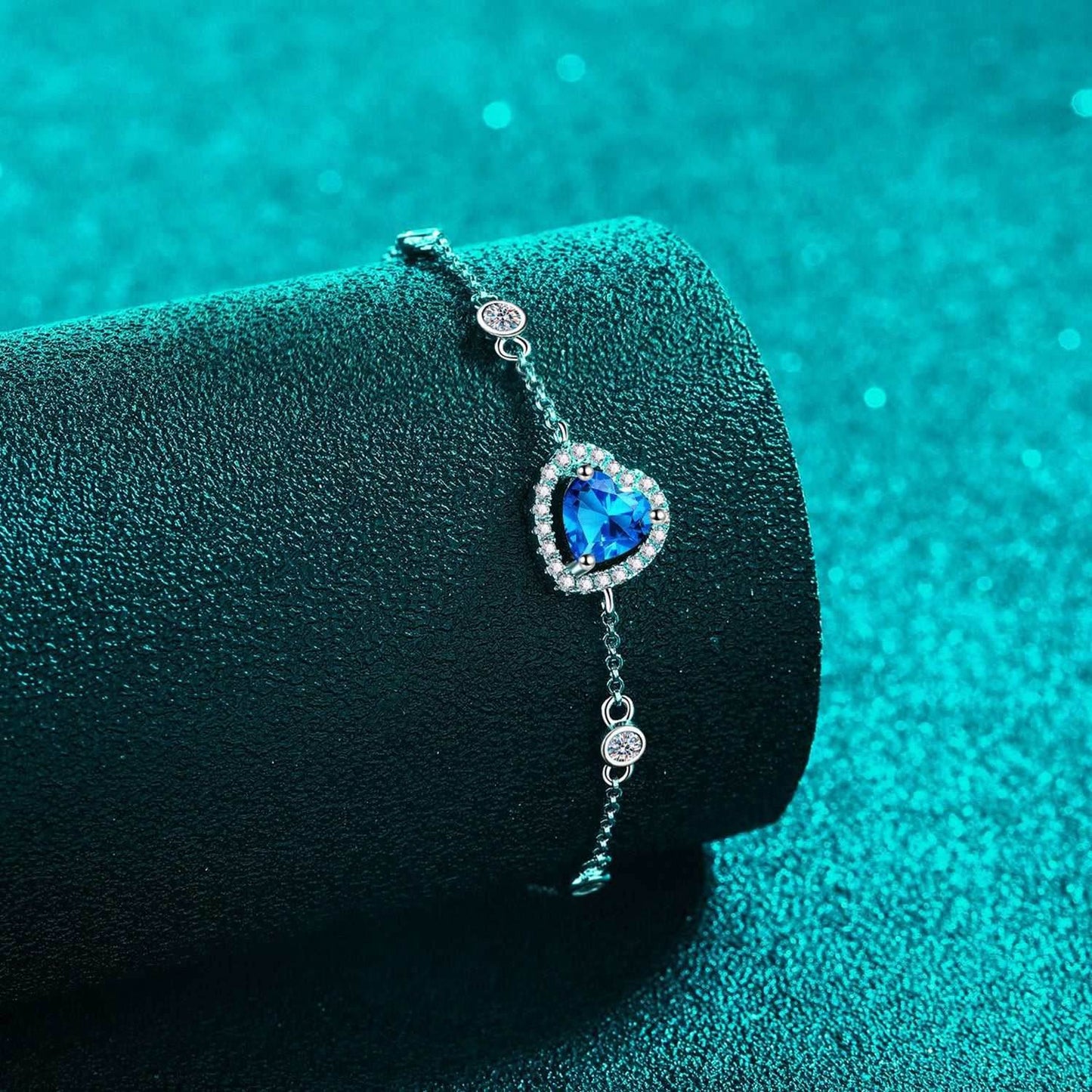 1 Carat Moissanite 925 Sterling Silver Bracelet - Purcell's Clothing Company