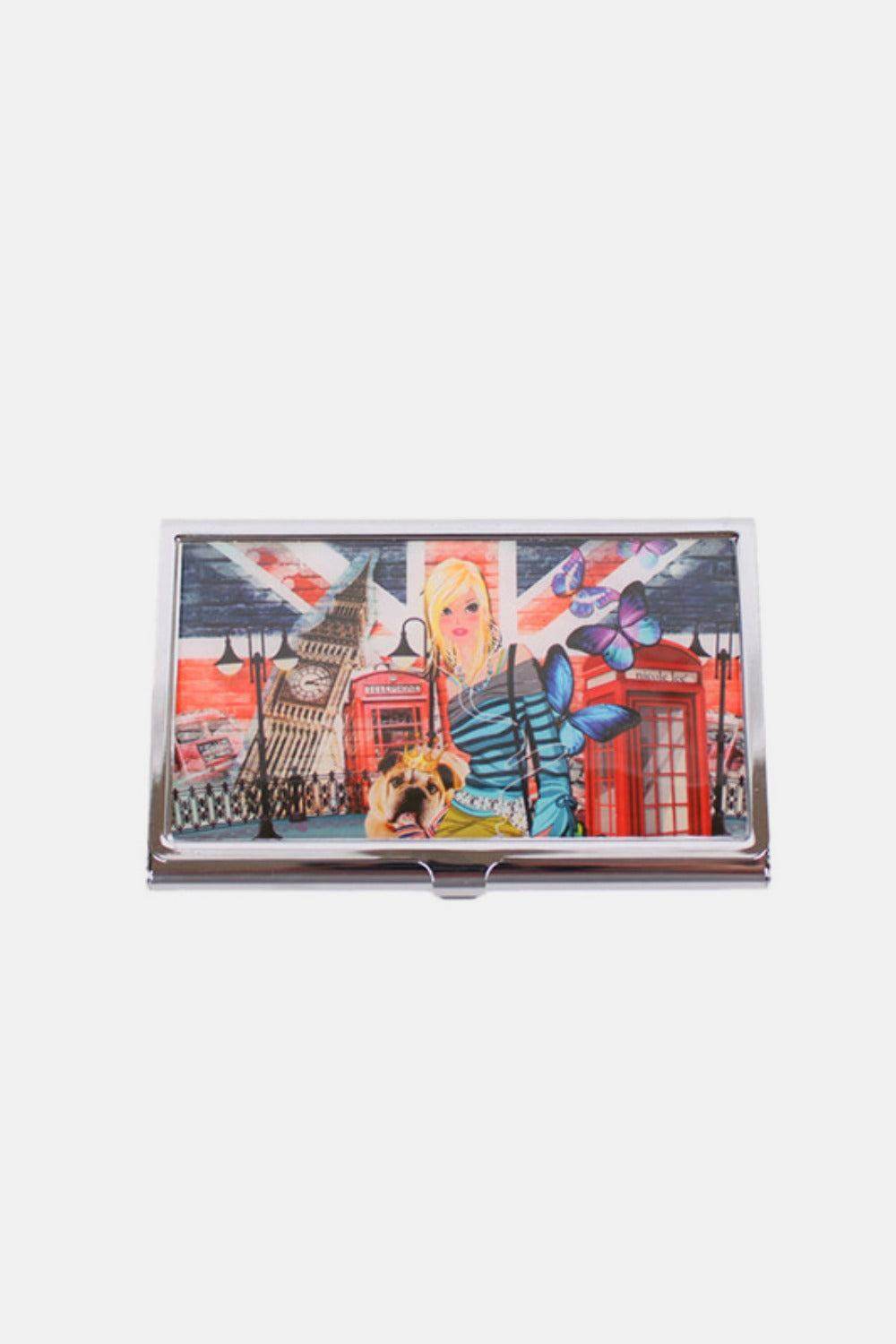 Nicole Lee USA Printed Business Card Case - Purcell's Clothing Company