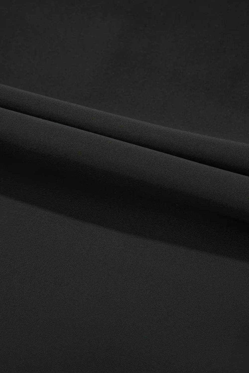 Color Block Padded Square Neck One Piece Swimsuit - Purcell's Clothing Company