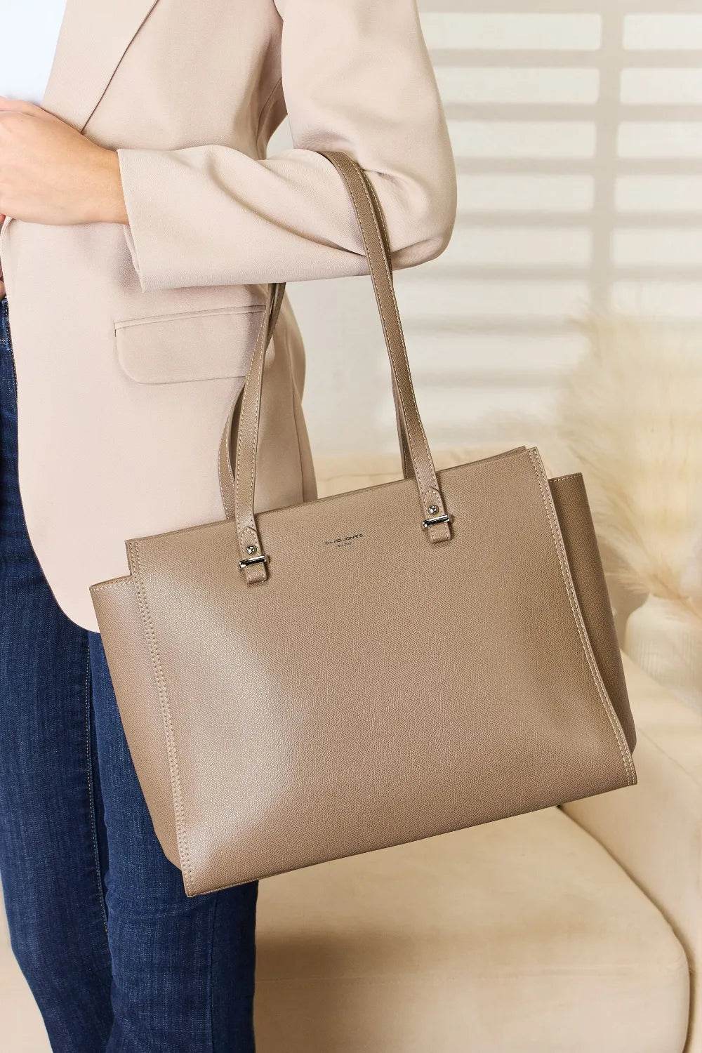 David Jones Medium Work Tote Bag - Purcell's Clothing Company