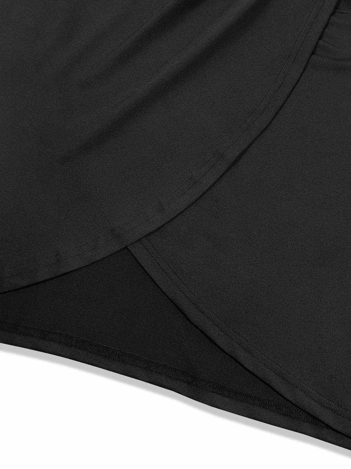 Plus Size Twisted One Shoulder Sleeveless Midi Dress - Purcell's Clothing Company