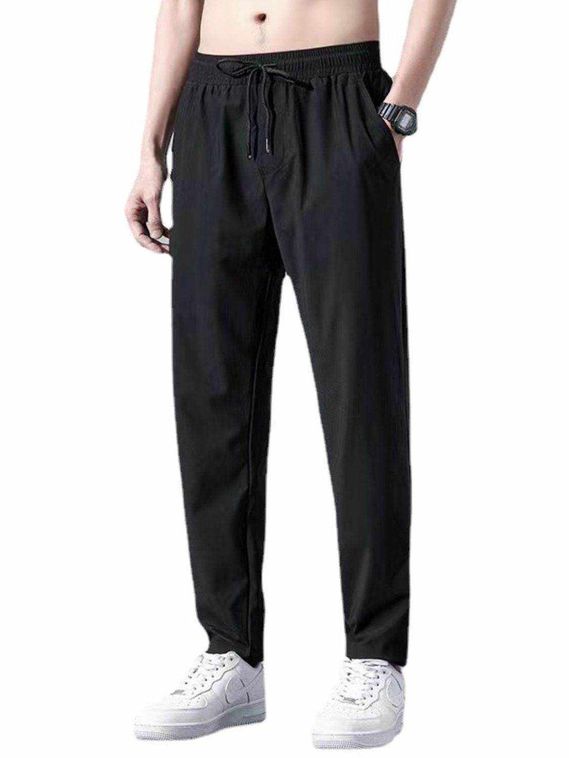 Drawstring Pants with Pockets - Purcell's Clothing Company