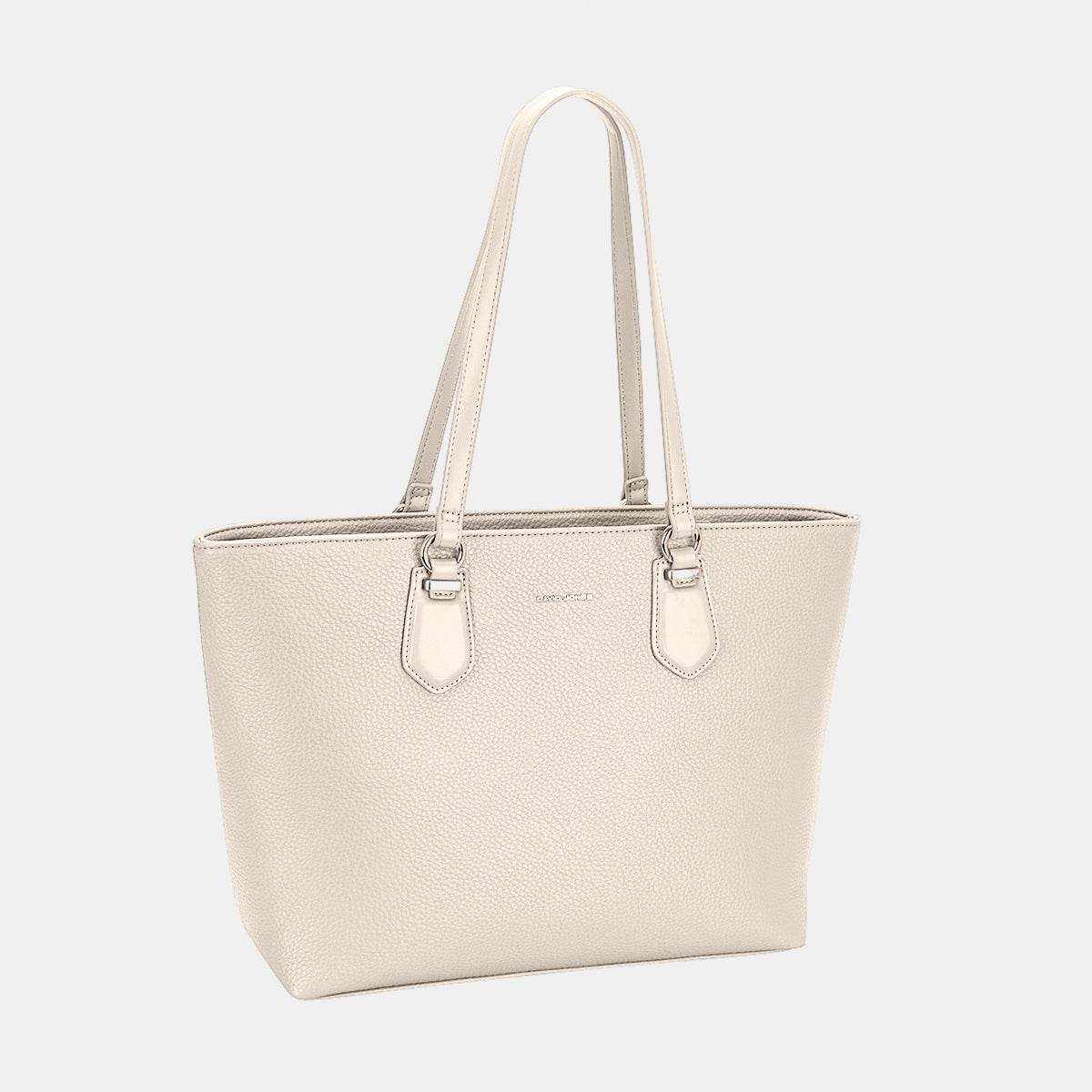 David Jones PU Leather Tote Bag - Purcell's Clothing Company