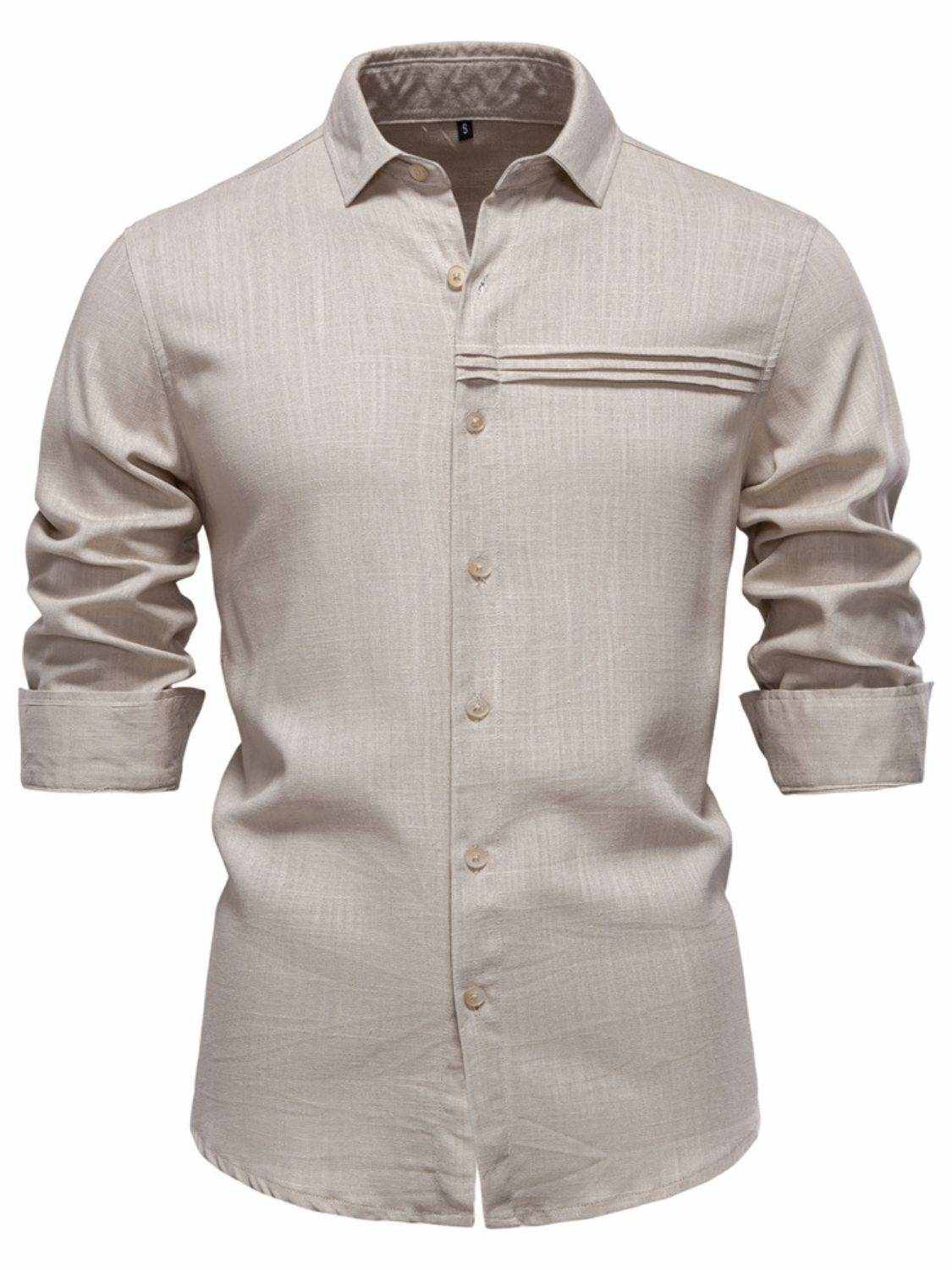 Down Collared Neck Shirt - Purcell's Clothing Company