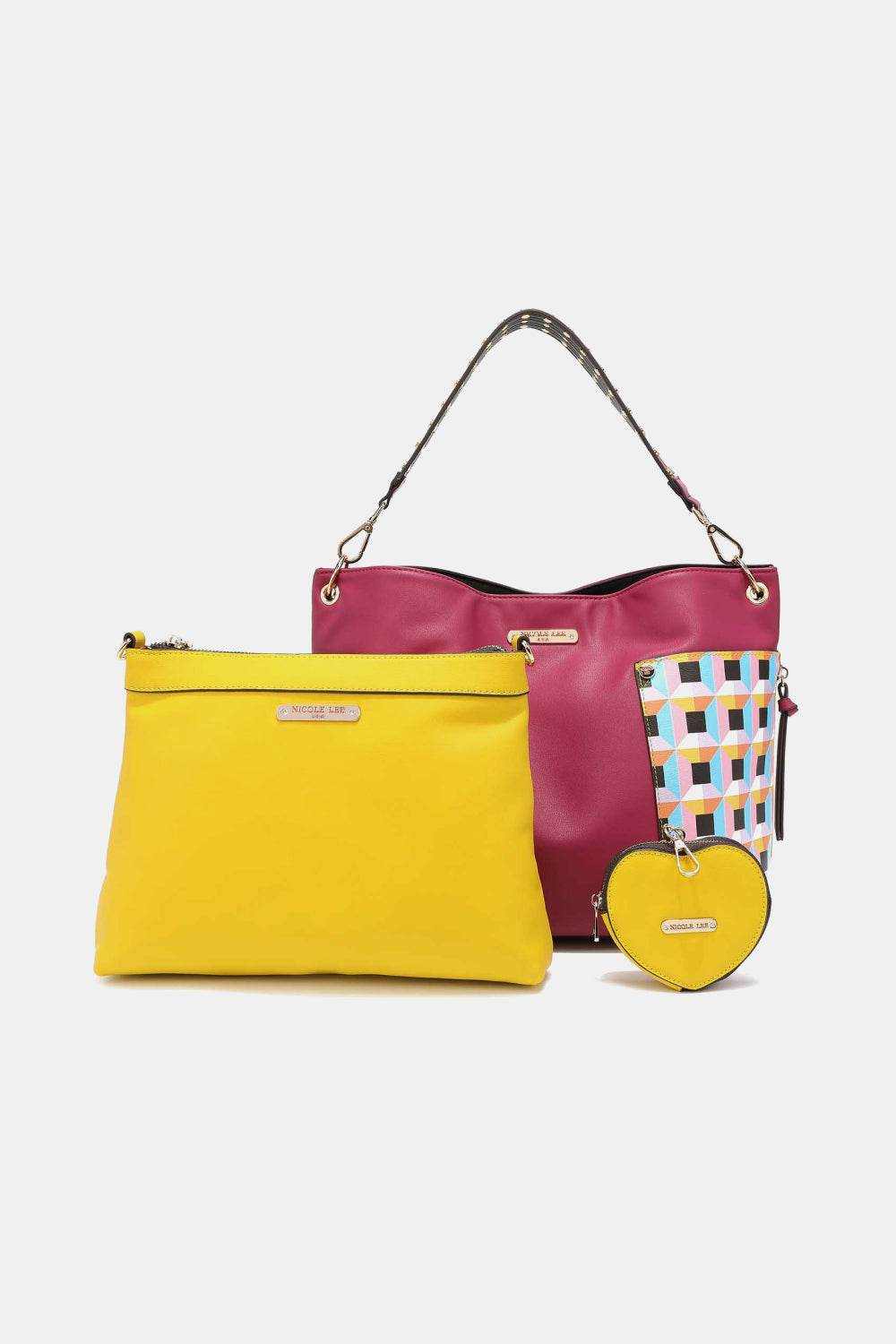 Nicole Lee USA Quihn 3-Piece Handbag Set - Purcell's Clothing Company