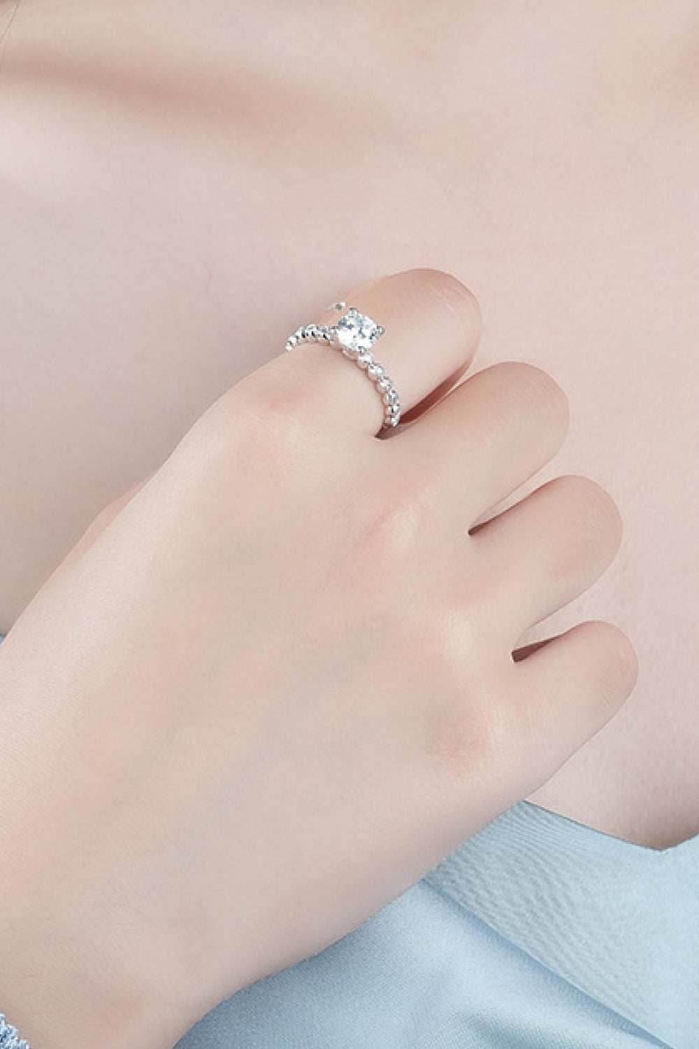 Classic 4-Prong Moissanite Ring - Purcell's Clothing Company