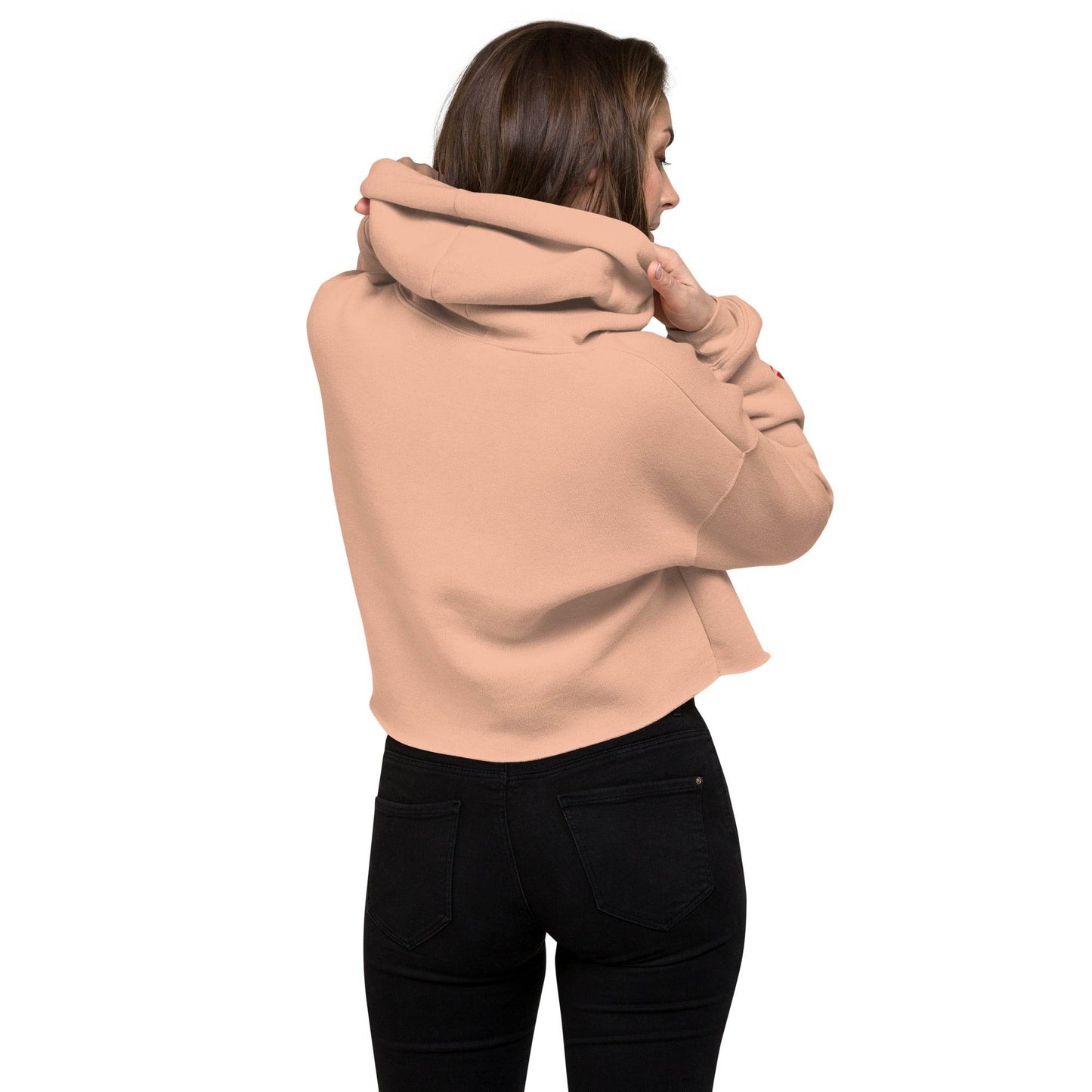Purcell's Party Animal Print Crop Hoodie - Purcell's Clothing Company
