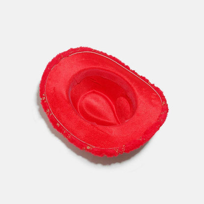 Fuzzy Snowflakes Polyester Hat - Purcell's Clothing Company