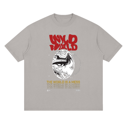 Wild World Streetwear Loose Drop Shoulder T-Shirt (UNISEX)