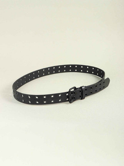 Grommet PU Leather Belt - Purcell's Clothing Company