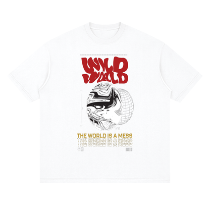 Wild World Streetwear Loose Drop Shoulder T-Shirt (UNISEX)