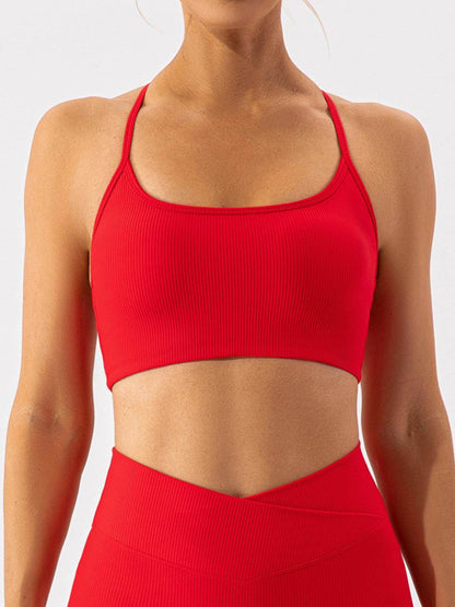Spaghetti Strap Active Bra - Purcell's Clothing Company