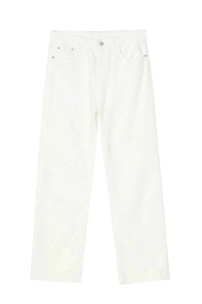 Washed Straight-Leg Slim Jeans - Purcell's Clothing Company