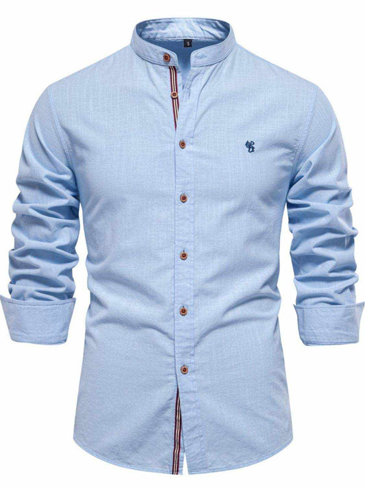 Button Down Embroidered Shirt - Purcell's Clothing Company