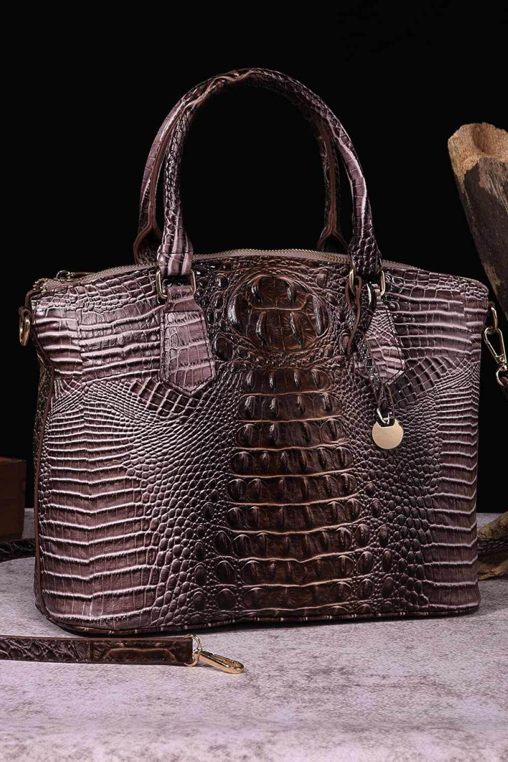 Gradient PU Leather Handbag - Purcell's Clothing Company