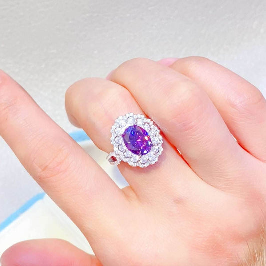 2 Carat Moissanite 925 Sterling Silver Ring - Purcell's Clothing Company