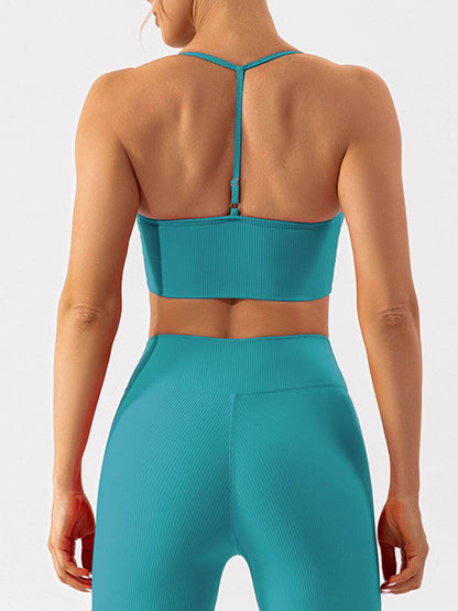 Spaghetti Strap Active Bra - Purcell's Clothing Company