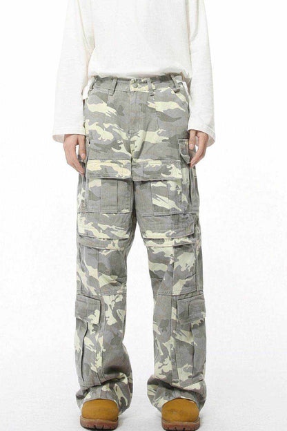 Men's Camouflage Straight Cargo Jeans - Purcell's Clothing Company