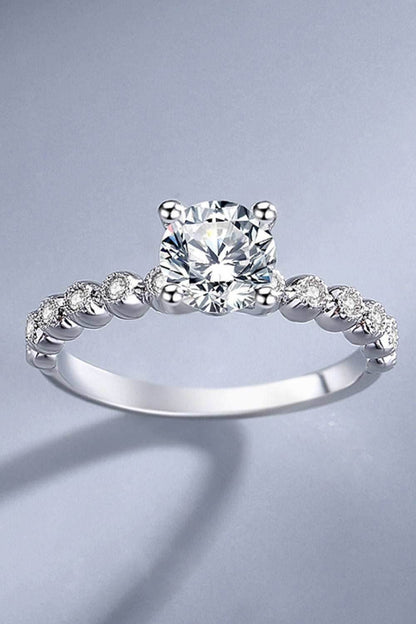 Classic 4-Prong Moissanite Ring - Purcell's Clothing Company