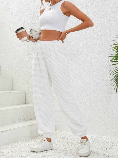 Textured Pull-On Joggers - Purcell's Clothing Company