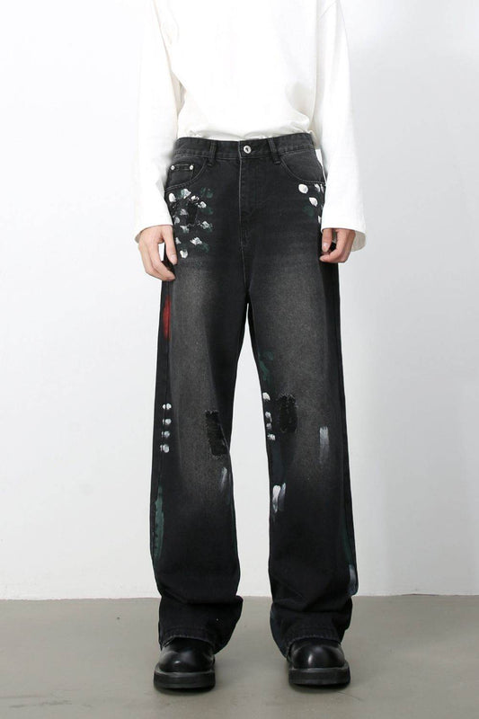 Men's Paint Loose Jeans - Purcell's Clothing Company