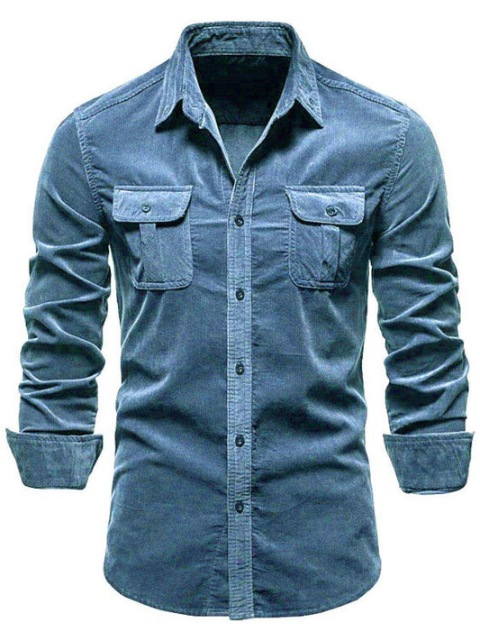 Button Down Shirt with Chest Pockets - Purcell's Clothing Company