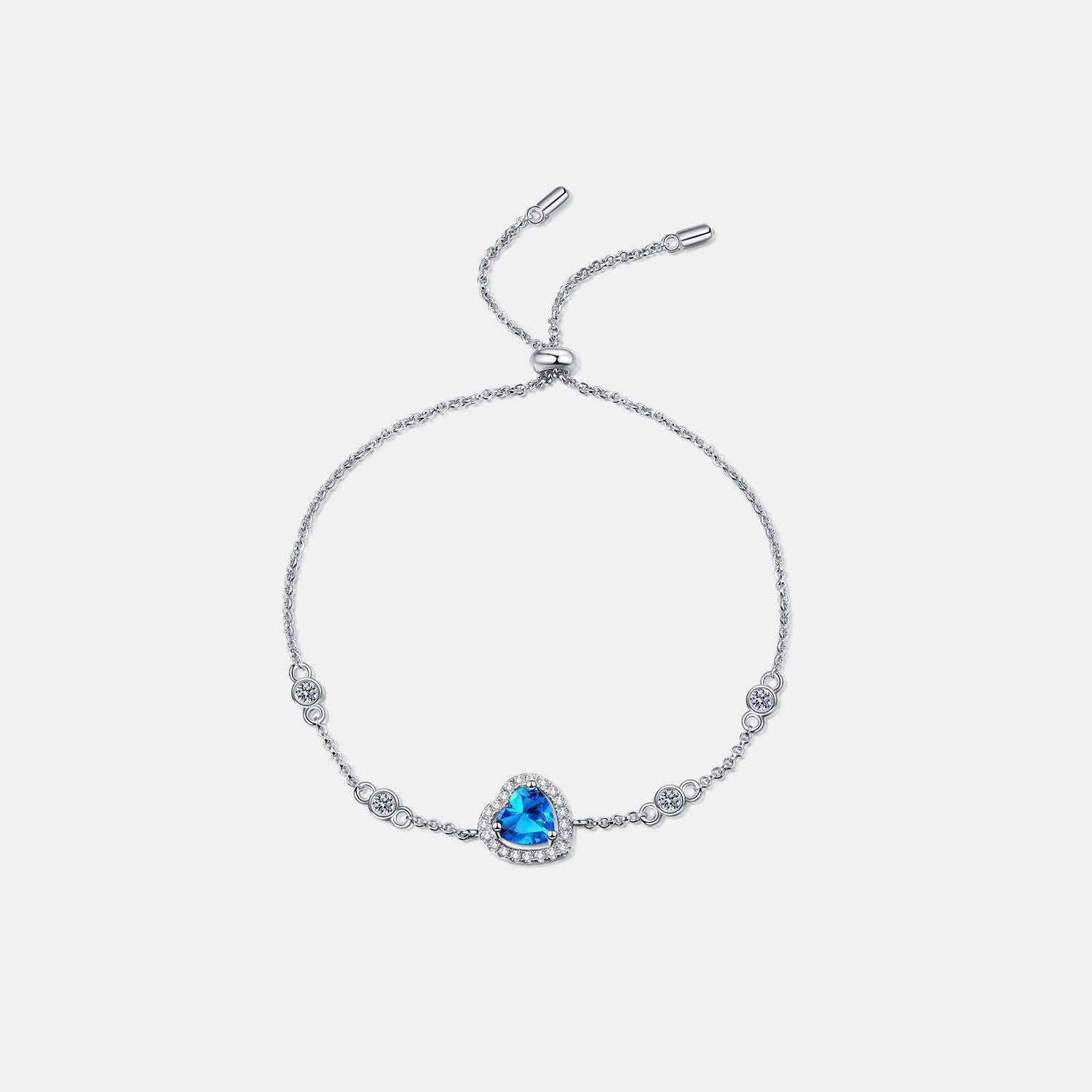1 Carat Moissanite 925 Sterling Silver Bracelet - Purcell's Clothing Company